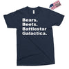 bears, beets, battlestar galactica Exclusive T-shirt