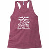 rusty motorcycles Racerback Tank