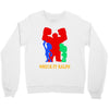 wreck it ralph silhouette Crewneck Sweatshirt