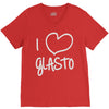 i love glasto V-Neck Tee