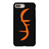 helix of heroes funny retro sci fi superhero symbol cool logo iPhone 8 Plus Case