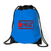 texas made lone star license plate Drawstring Bags