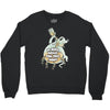 ghost just here for the boos Crewneck Sweatshirt
