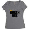 queen bee black Women's Triblend Scoop T-shirt
