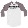 kindergarten squad 3/4 Sleeve Shirt