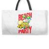beach party Weekender Totes