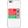 bat safety iPhone 6/6s Case