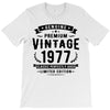 Genuine Premium Vintage 1977 Classic Perfectly Aged Limited Edition T-Shirt