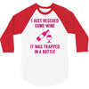 rescued some wine 3/4 Sleeve Shirt