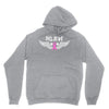 angel wing believe breast cancer Unisex Hoodie