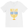 get lit V-Neck Tee
