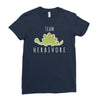 team herbivore! Ladies Fitted T-Shirt