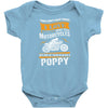Motorcycles Poppy Baby Onesie