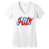 hits Women's V-Neck T-Shirt