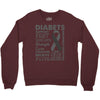 diabetes awareness Crewneck Sweatshirt