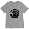 skateboard V-Neck Tee