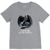 feed me and tell me i'm pretty V-Neck Tee