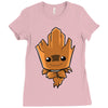 we are groot!! Ladies Fitted T-Shirt