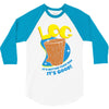 log it's better than bad it's good 3/4 Sleeve Shirt