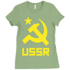 ussr cccp russia che revolution new Ladies Fitted T-Shirt