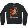 wear peach for  my [you can write any name] Crewneck Sweatshirt