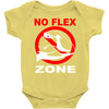 no flex zone arm gym workout Baby Onesie