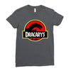 dracarys logo Ladies Fitted T-Shirt