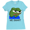 Pepe The Frog Ladies Fitted T-Shirt