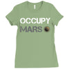 Occupy Mars Shirt Ladies Fitted T-Shirt