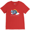 real unicorns have curves V-Neck Tee