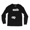 I am Hungry Me Too Mom and Baby Talking Long Sleeve Shirts