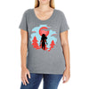 adventure girl Ladies Curvy T-Shirt