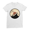 vinly record Ladies Fitted T-Shirt