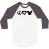peace 3/4 Sleeve Shirt