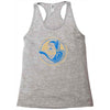 mustache batman Racerback Tank