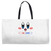 kirby gamer geek snes Weekender Totes