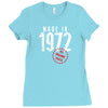 Made In 1972 All Original Parts Ladies Fitted T-Shirt