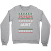 ugly christmas aunt Crewneck Sweatshirt