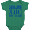 straight outta first grade Baby Bodysuit