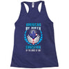 American by Birth Christian By the Grace of God Racerback Tank