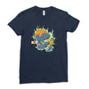 charging Ladies Fitted T-Shirt