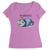 blanket purrito Women's Triblend Scoop T-shirt