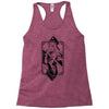 card girl deat game Racerback Tank