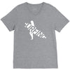mens surfing V-Neck Tee