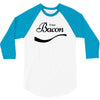 enjoy bacon tshirt funny humor pork tee coke food rude offensive meat 3/4 Sleeve Shirt