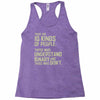 10 kinds of people binary Racerback Tank