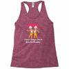 i teach a thing or two at gator run elementary Racerback Tank