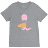 ice cream ghost V-Neck Tee