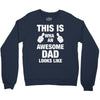 new daddy christmas funny Crewneck Sweatshirt