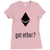 got ether ? Ladies Fitted T-Shirt